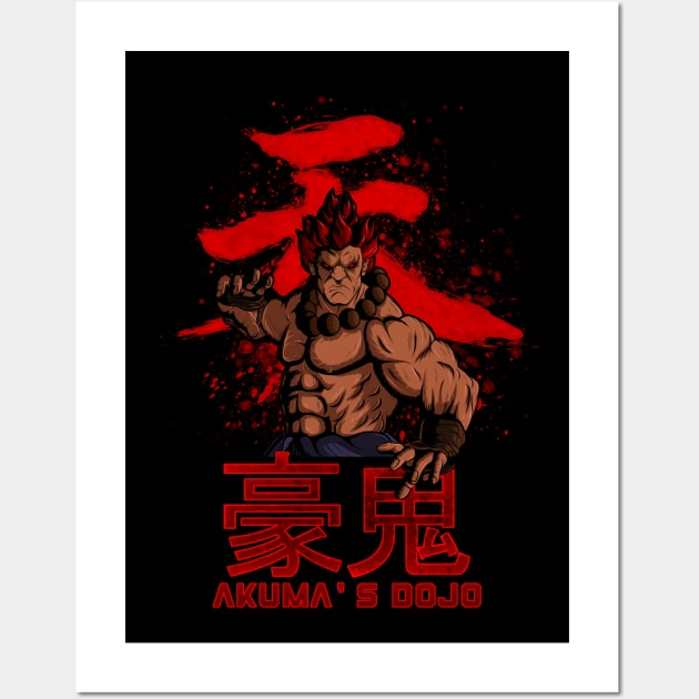 AKUMA'S DOJO - V2 Wall Art by berserk